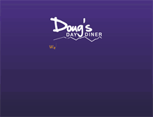 Tablet Screenshot of dougsdaydiner.com